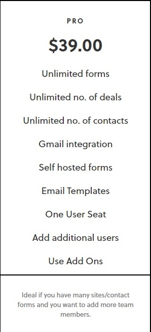 Funnel-CRM-Pro-Pricing-Plan